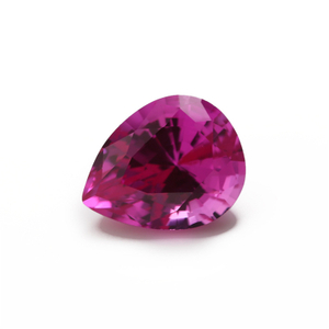 3 # Синтетический красный корунд Gem оптом Рубин в форме груши