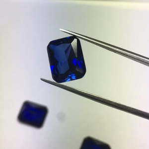  Radiant Cut Blue Sapphire 3ex Gemstone с высоким качеством