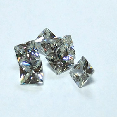 3 карата муассанит огранки «принцесса» Vvs1 Diamond DE Color Низкая цена