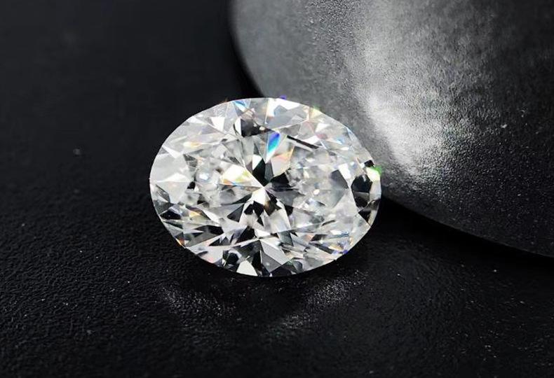 8 * 10 мм овальной огранки VVS 3EX оптовая продажа с фабрики D Color Moissanite